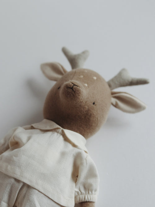 Fawn in vanilla pajamas